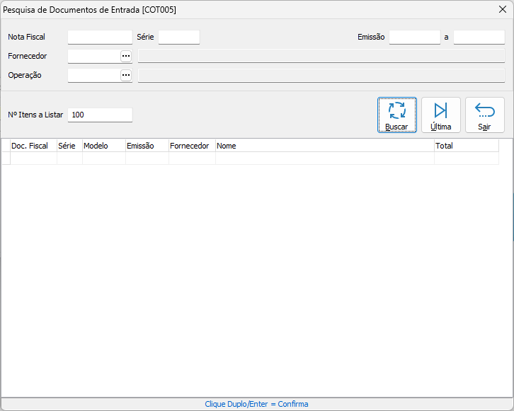 Arquivo:Pesquisa De Documentos De Entrada -COT005-.png